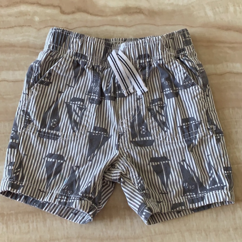Blue pin stripe Nautica shorts